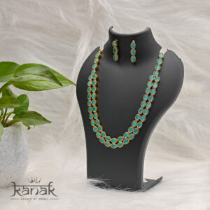 24 Carat Microplated Necklace Set with Matching Earrings 24 carat microplated necklace set with matching earrings