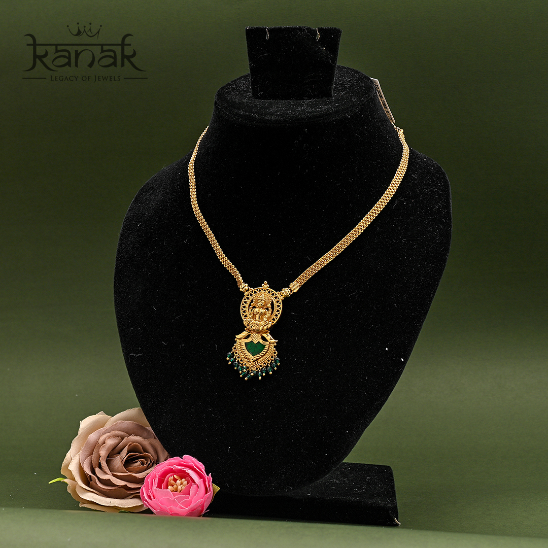 Goddess Elegance: 24K Gold Plated Heritage Necklace goddess elegance: 24k gold plated heritage necklace