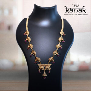 Gajraj Antique Gold-Plated Necklace gajraj antique gold plated necklace