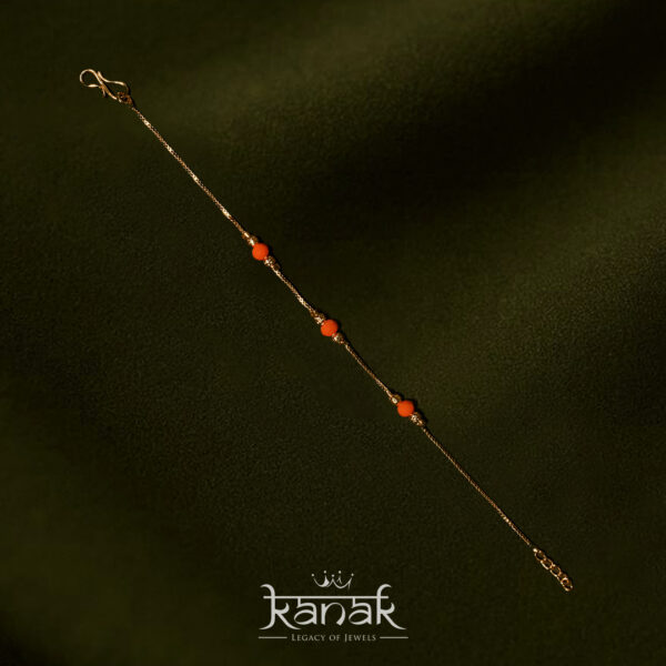 coral grace gold bracelet