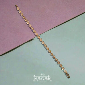 Radiant Geometric Gold Bracelet radiant geometric gold bracelet by kanak