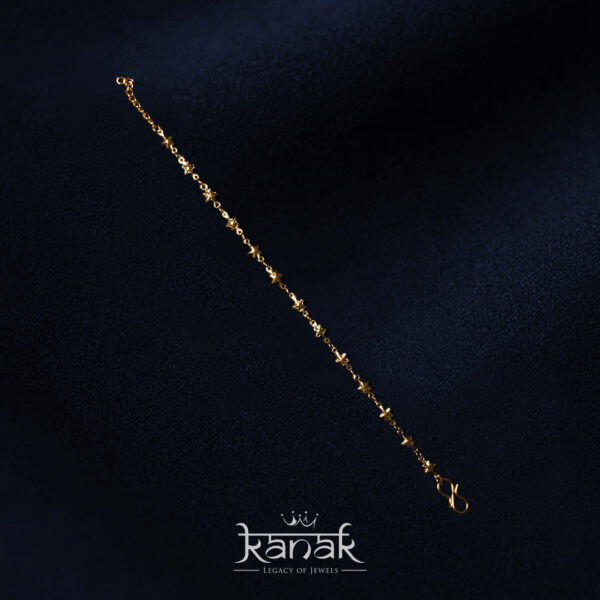 celestial star gold bracelet